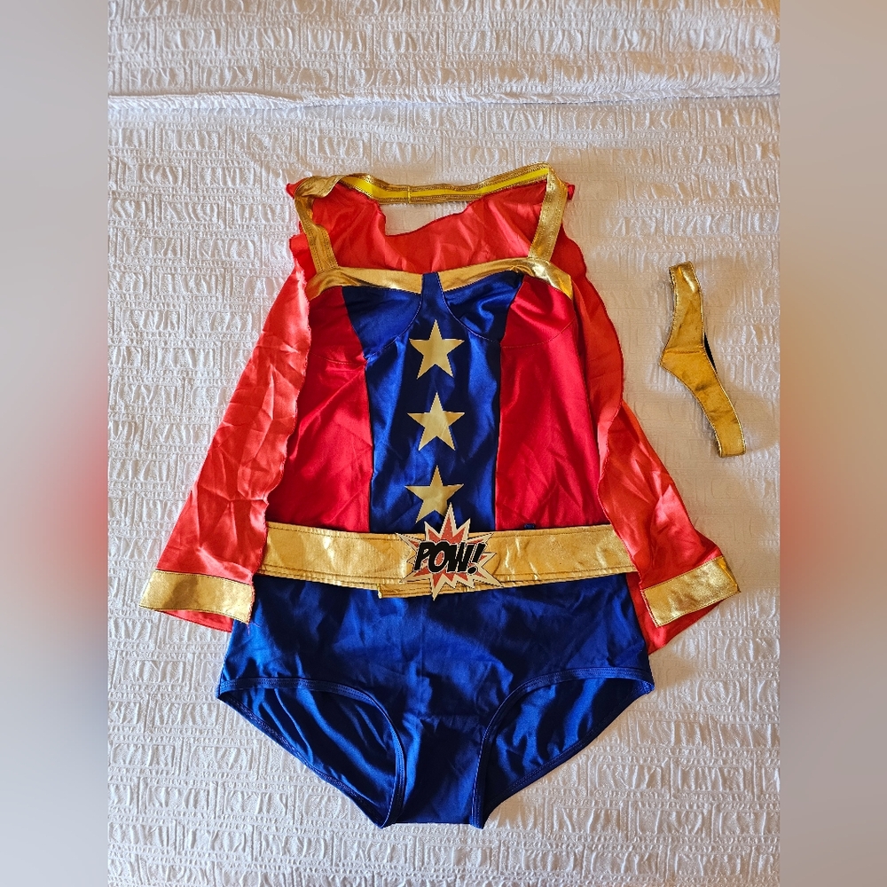 Leg Avenue Comic Book Girl Costume Size Large